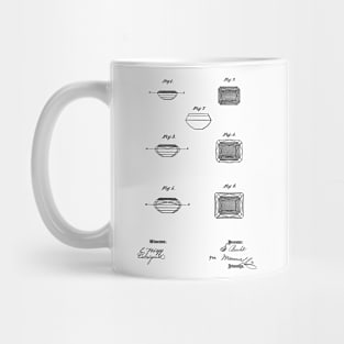 Double Stone Diamond Cut Mug